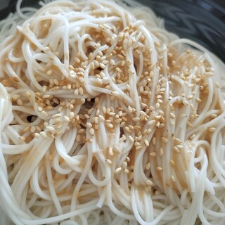 ゴマドレそうめん